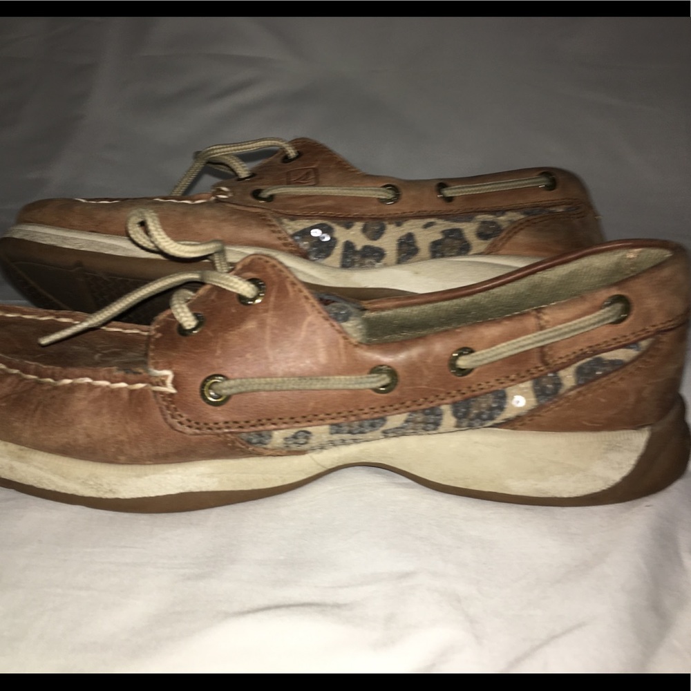 Women’s Sperry boat shoes sequin size 7.5
